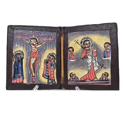 Ethiopian icons: Multiple Christian Images