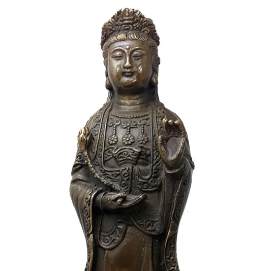 Kuan Yin: Standing with Willow Branch