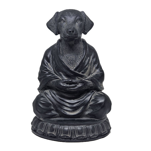Dog: Resin Meditating Dog