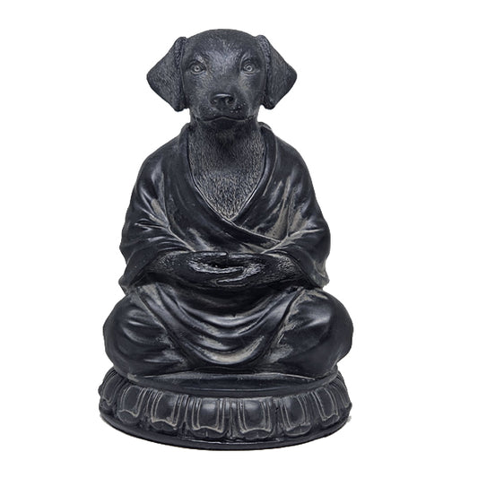 Dog: Resin Meditating Dog