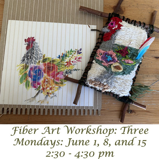 Adventures in Weaving: a Floral Rooster - June 8 & 15