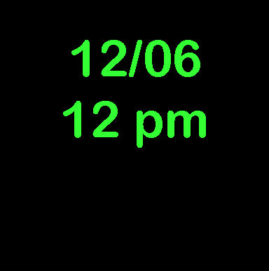 December 6, 12 pm