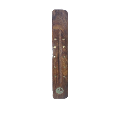 Wooden Stick Burner - Yin Yang Design