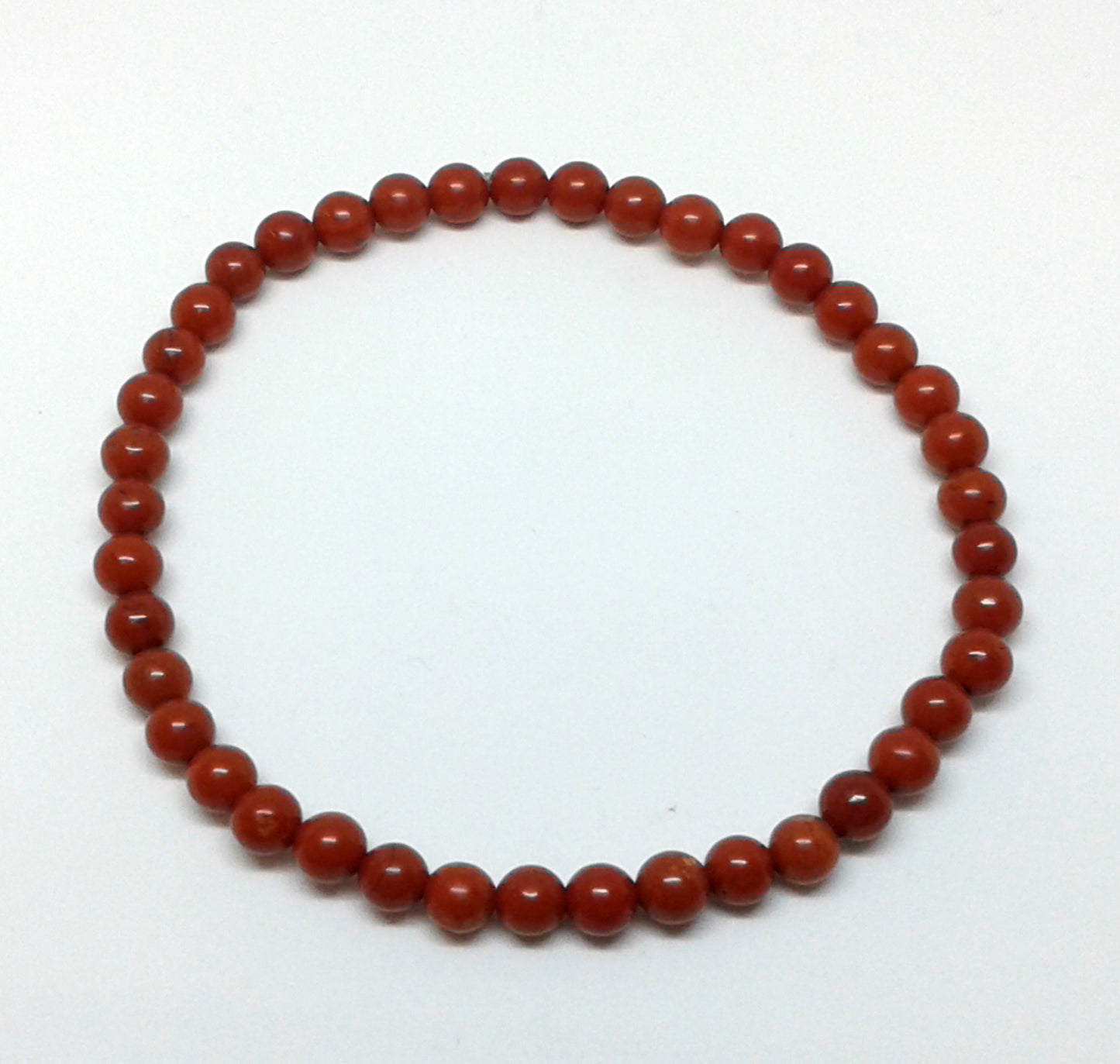 Red Jasper Earth  4 mm beads