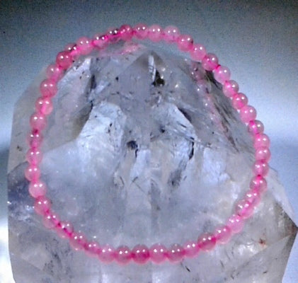 Rose Quartz Love  4 mm beads