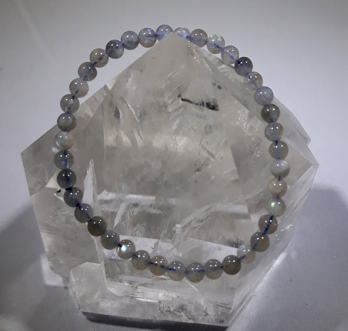 Labradorite Promotes Psychic Abilities  4 mm beads
