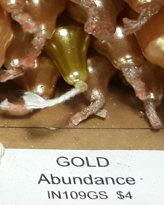 Spirit Light Candle - Gold Abundance