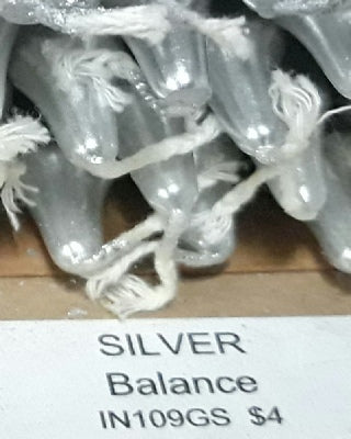 Spirit Light Candle - Silver Balance